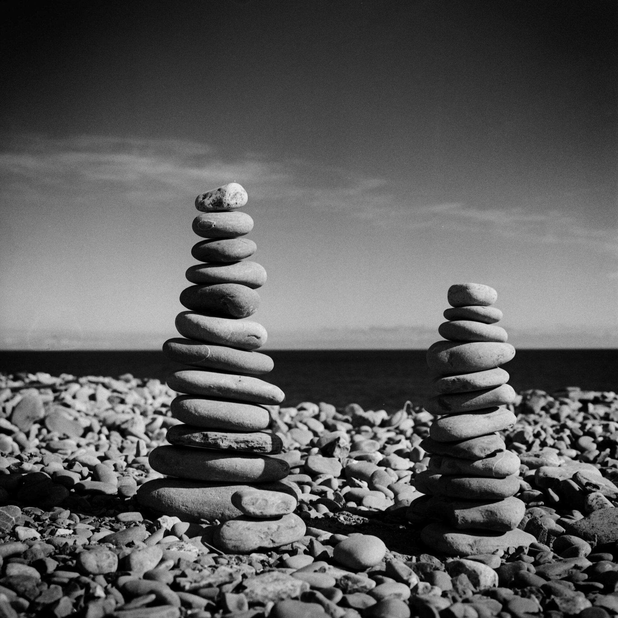 Stacked Pebbles Pembrokeshire Studio